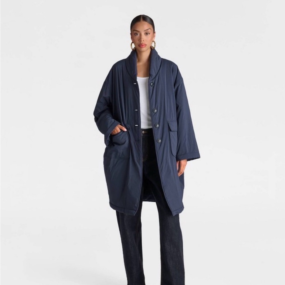 Women's Navy Blue Coat